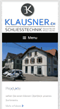Mobile Screenshot of klausner.ch