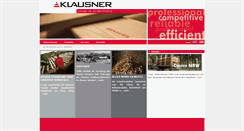 Desktop Screenshot of klausner.info