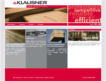 Tablet Screenshot of klausner.info